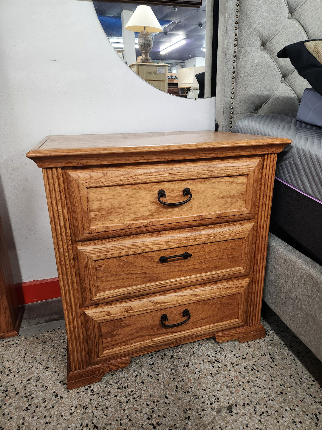 Oak Wood Thornwood Bed Sizes Queen Bed Set