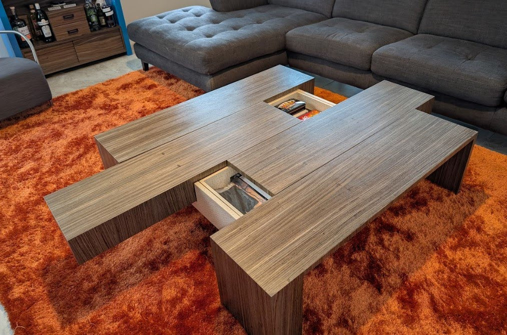 48" Coffee Table with Storage