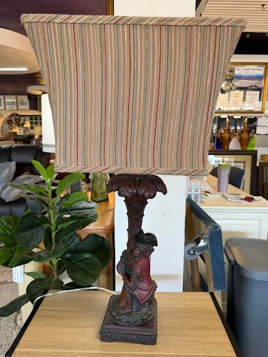 34"H Pirate Monkey Table Lamp
