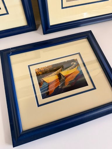 4 Piece Set- Wall Art  15x13"