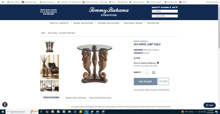 Tommy Bahama End Table's