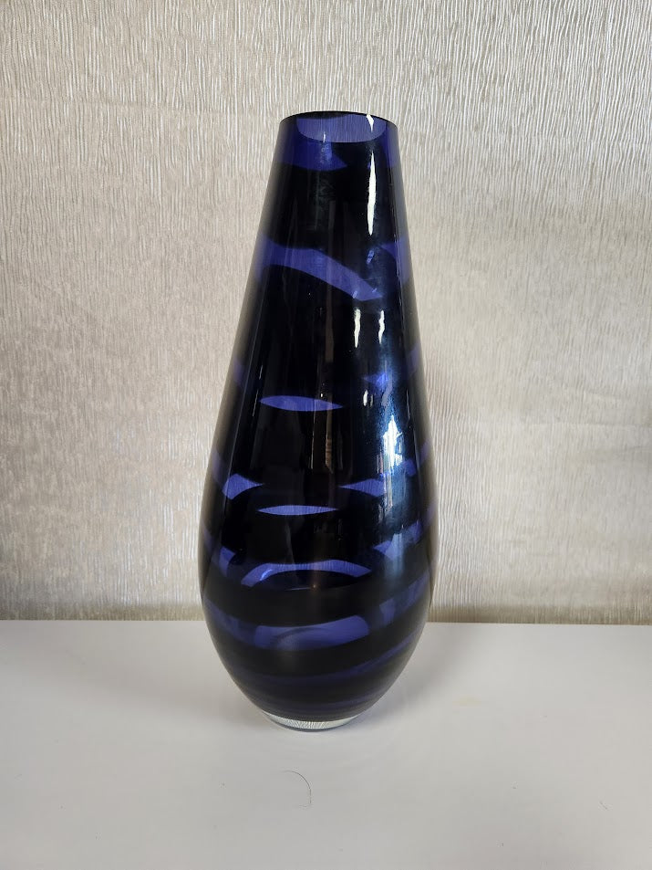 Purple/Black Vase