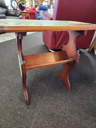 Beach Painted End Table