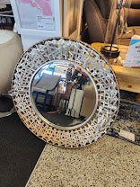 Woven Metal Mirror