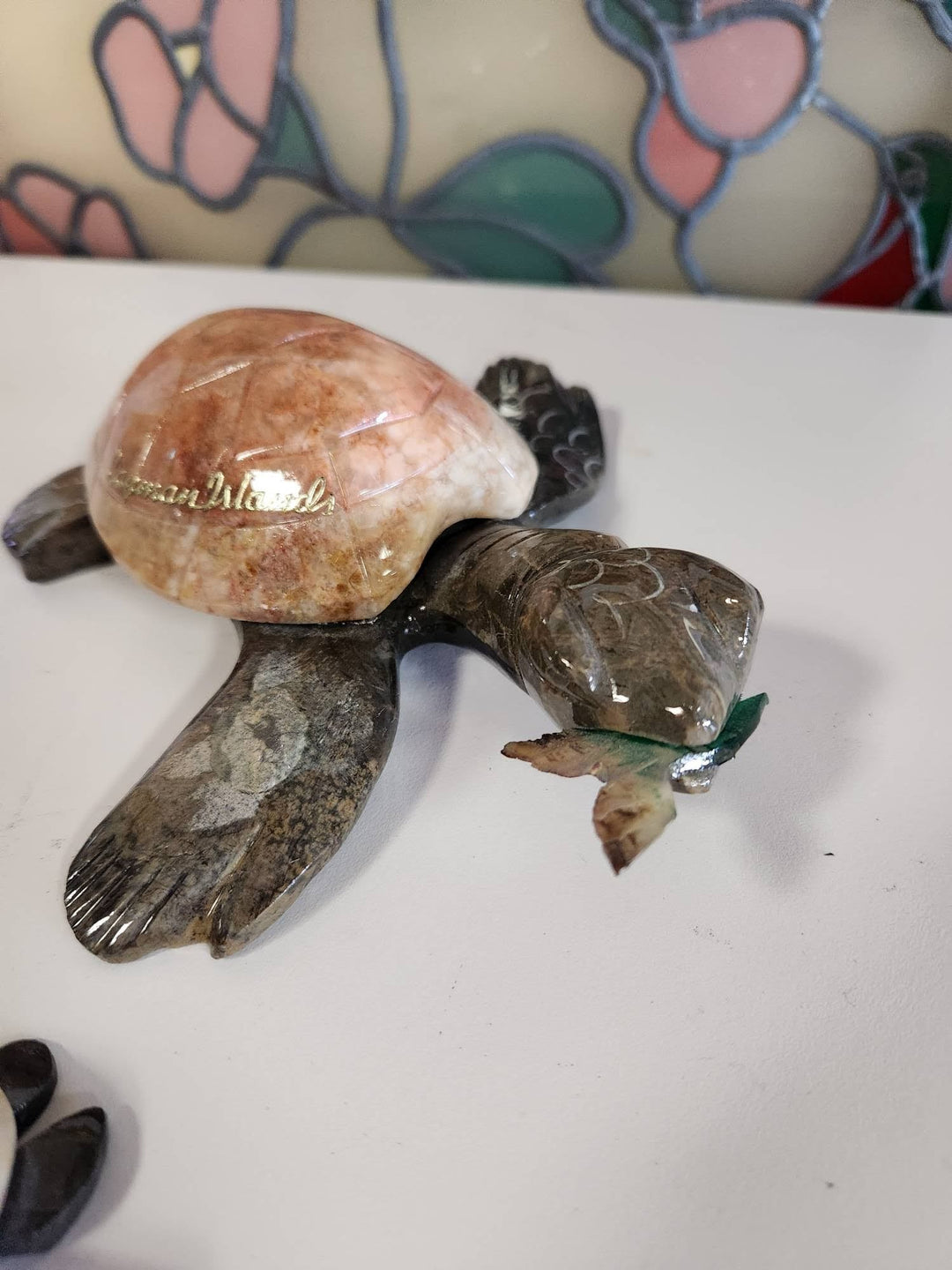 Set of 3 Stone Turtles Decor