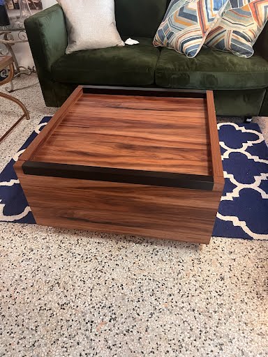 31" Square Coffee Table - Acacia Grain