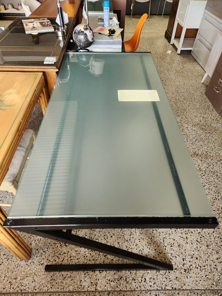 Clear frosted Desk