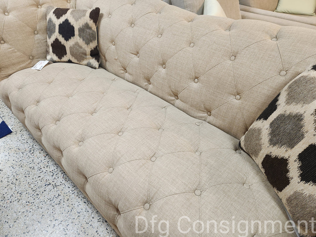 Tufted HighBack Sofa