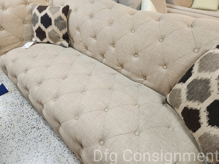 Tufted HighBack Sofa