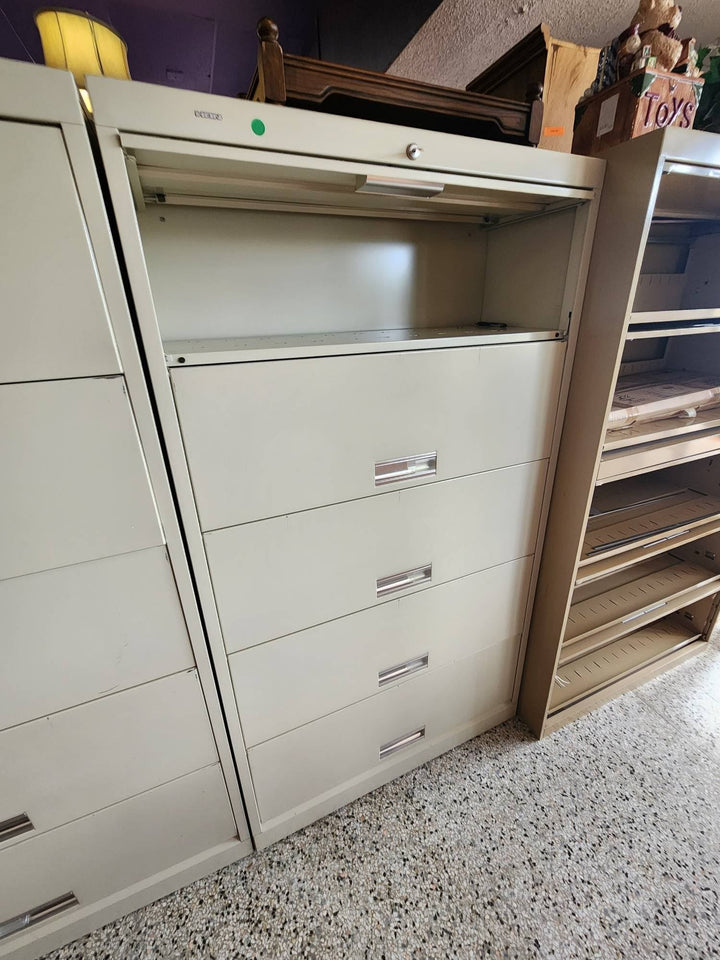 Hon File Cabinet Five Drawer Metal