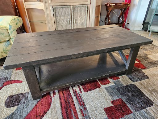 Coffee Table Plank Dark