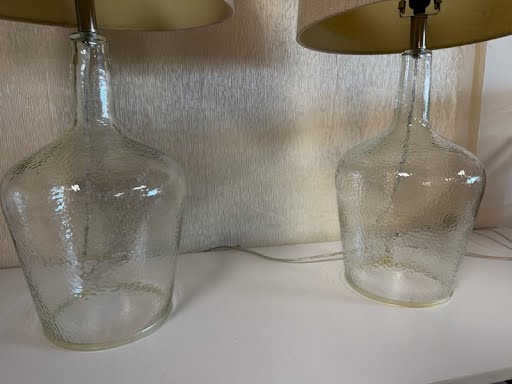 Clear Glass Table Lamps