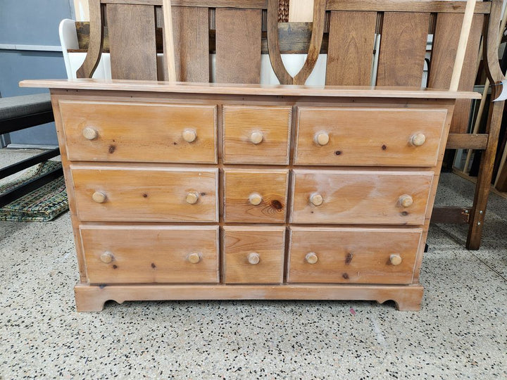9 drawer Dresser with mirror