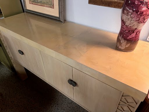 66W" Buffet Table - White Hickory