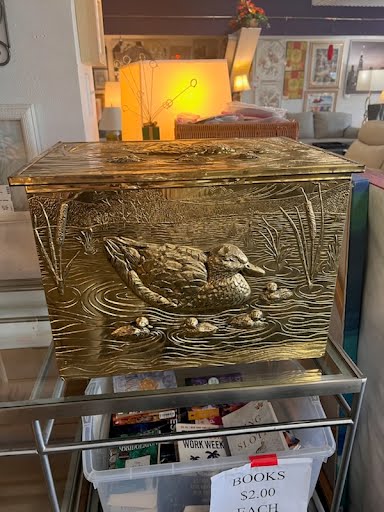 Hinged Brass Box