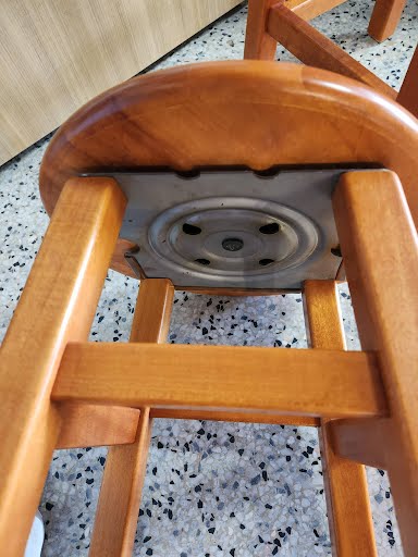 Cherry Wood Bar Stools