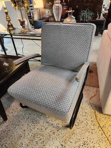 American Signature Wood Arm Chair