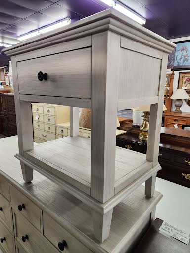 Light Grey Nightstand