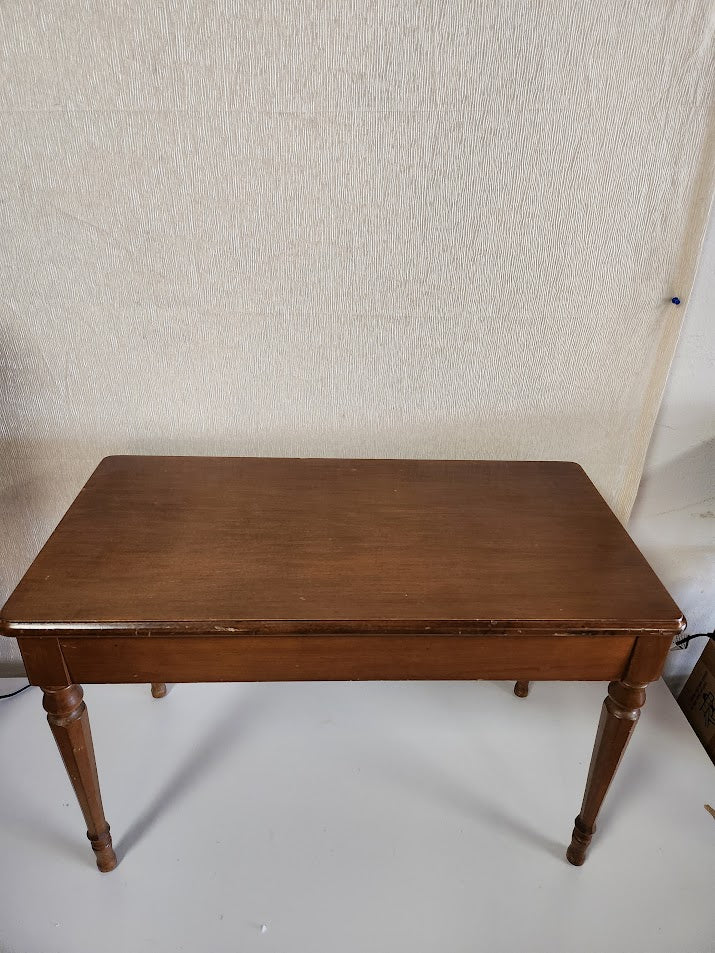 Vintage Wood Piano Bench