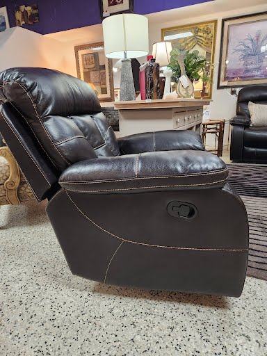 40W" Brown Manual Recliner