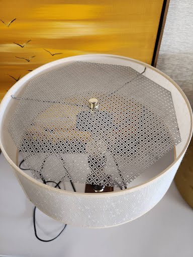 Mid Century Atomic Table Lamp