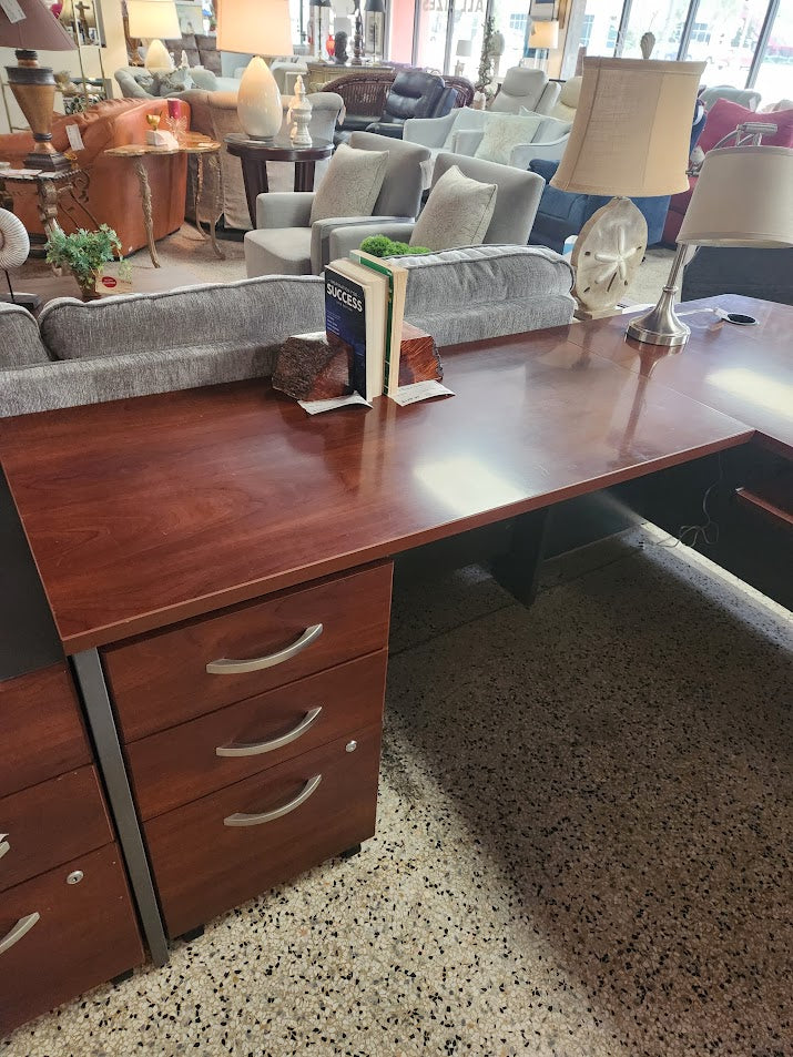Cherry Finish Desk