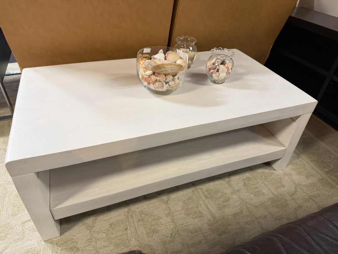 White Mango Wood Hudson Coffee Table