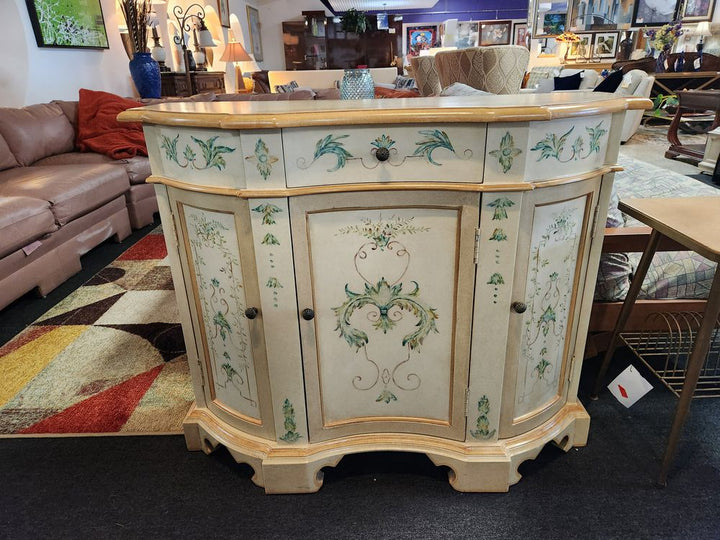 Half-Moon Console/ Accent Cabinet