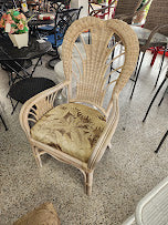 Wicker Natural Color Chair