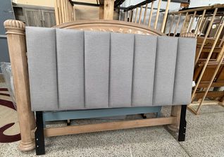 Bernhardt light gray Headboard