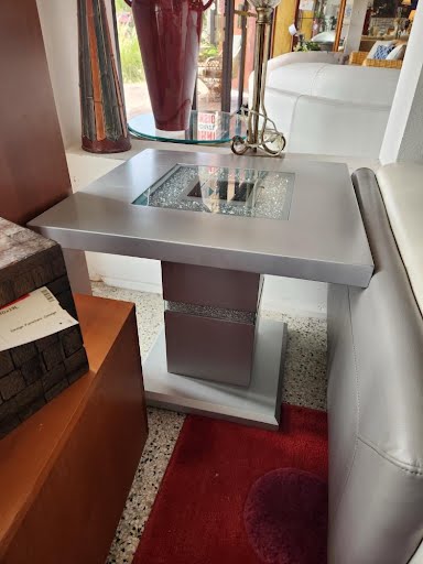 Gray End Table