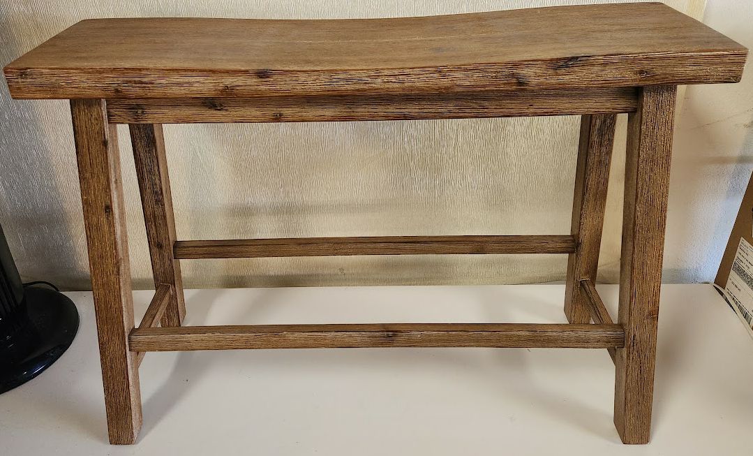 Farmhouse Style wood Bench