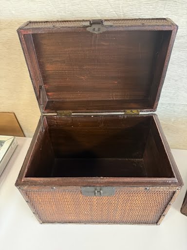 Weaved Rattan Storage Box