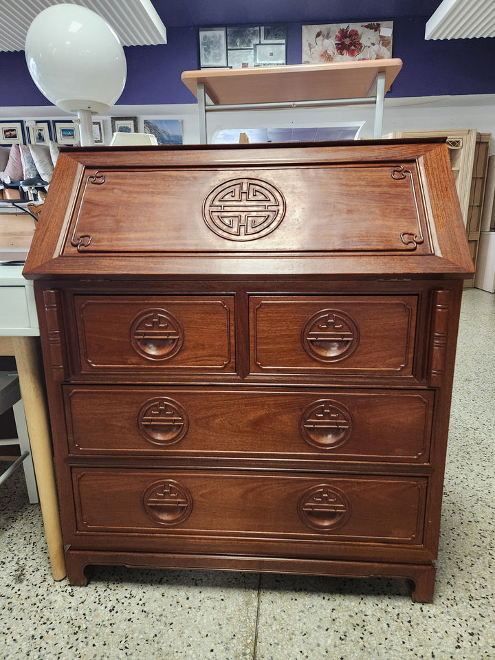 rosewood oriental Desk