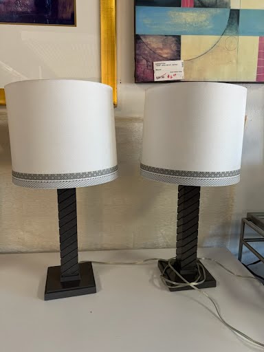 Grey Table Lamps