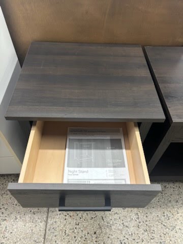 Black Nightstand