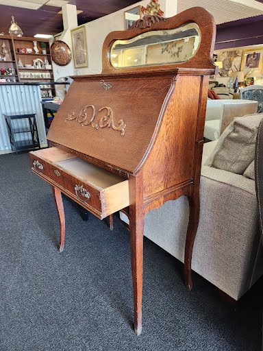 30W" Antique Secretary Desk