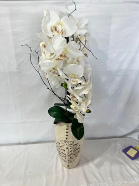 Floral Arrangement, Ceramic Vase