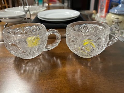 Cut Glass Coffee/Tea Cup (each)