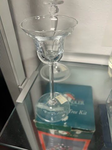 Small Margarita Welled Glass