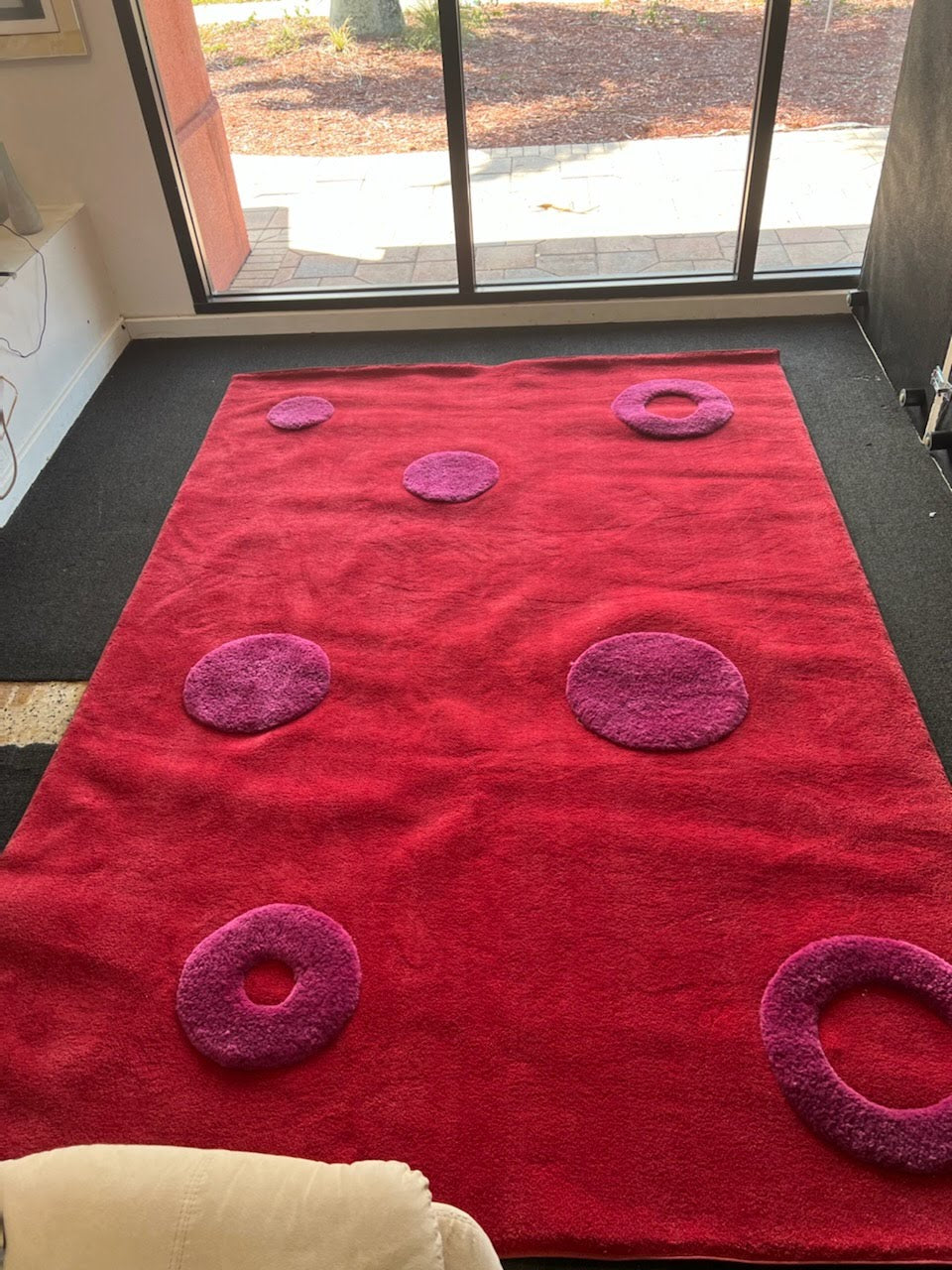 Red and Purple Area Rug