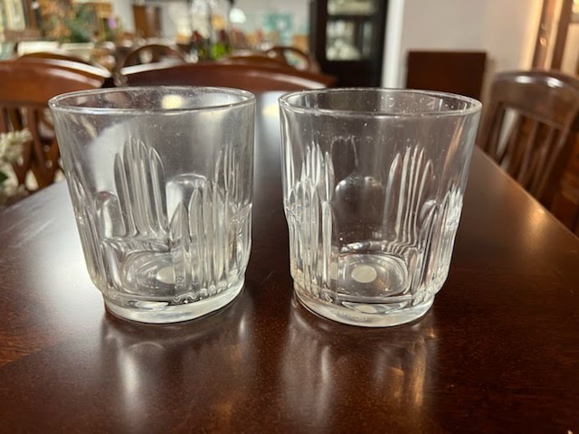 Set/2 Glass Cups