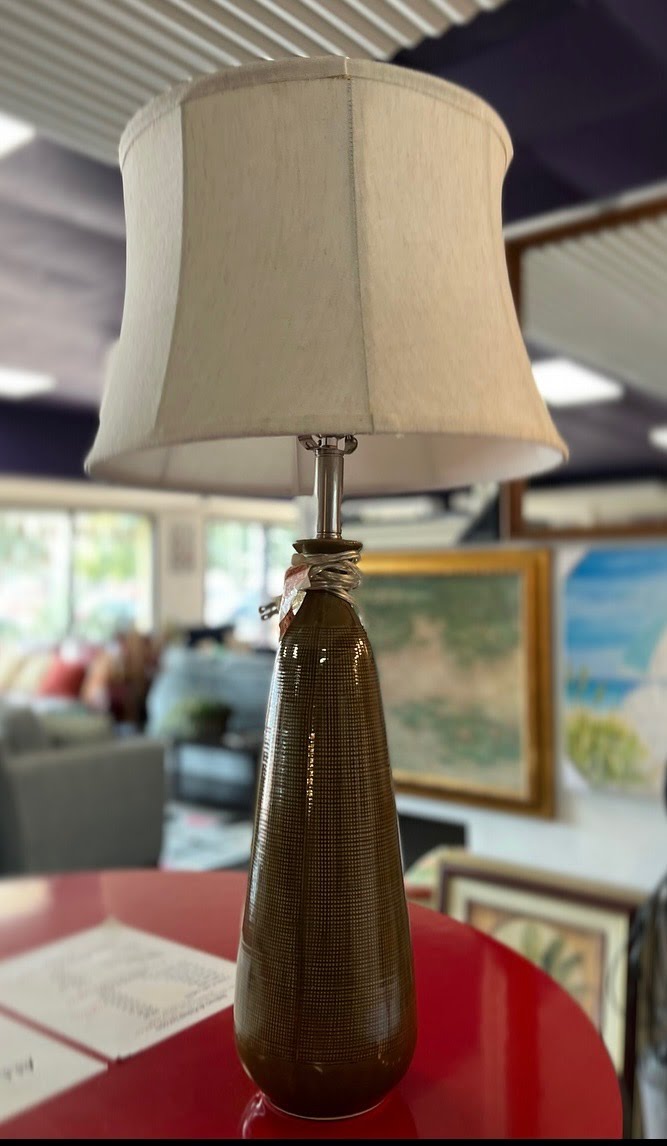 Olive Green Table Lamp