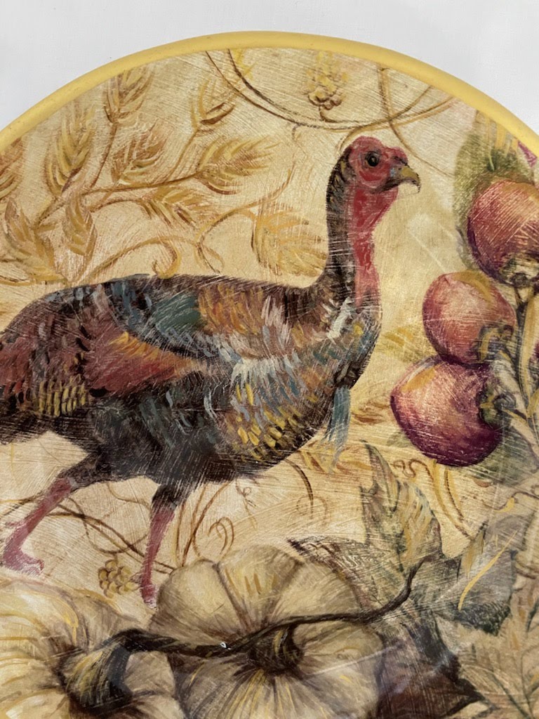 Pottery Barn Turkey Plate