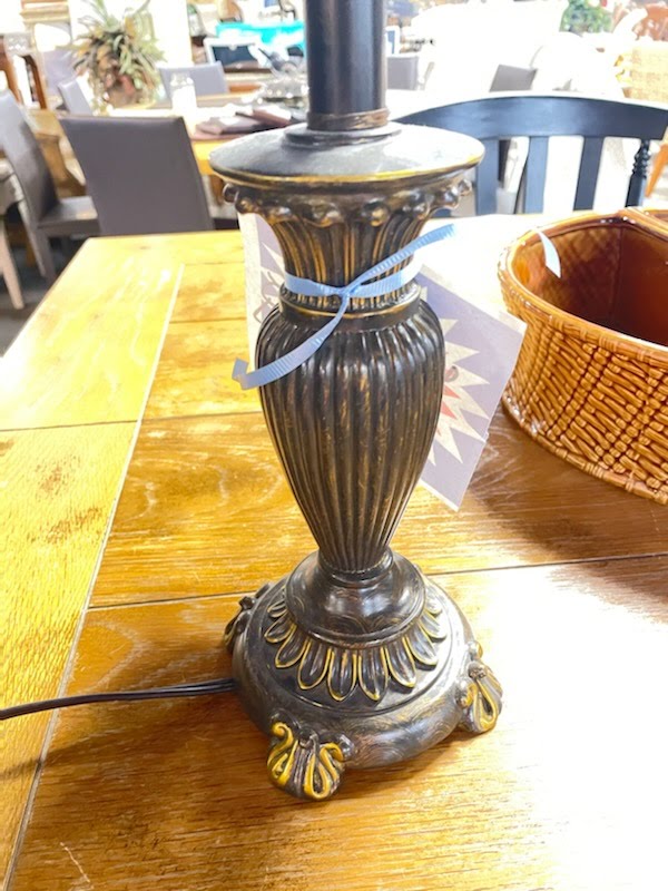 Single Ornate Table Lamp