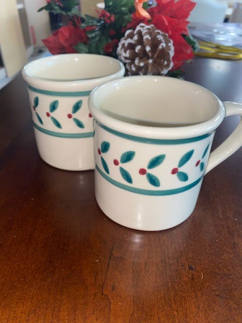 SET/2 christmas coffee cups