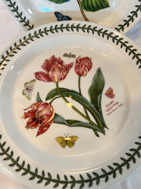 Set/6 Botanic Garden Dinner Plate