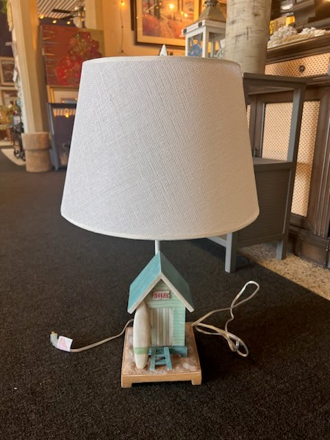 28" Tall Beach Hut Table Lamp