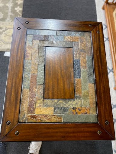 Wood/Stone End table