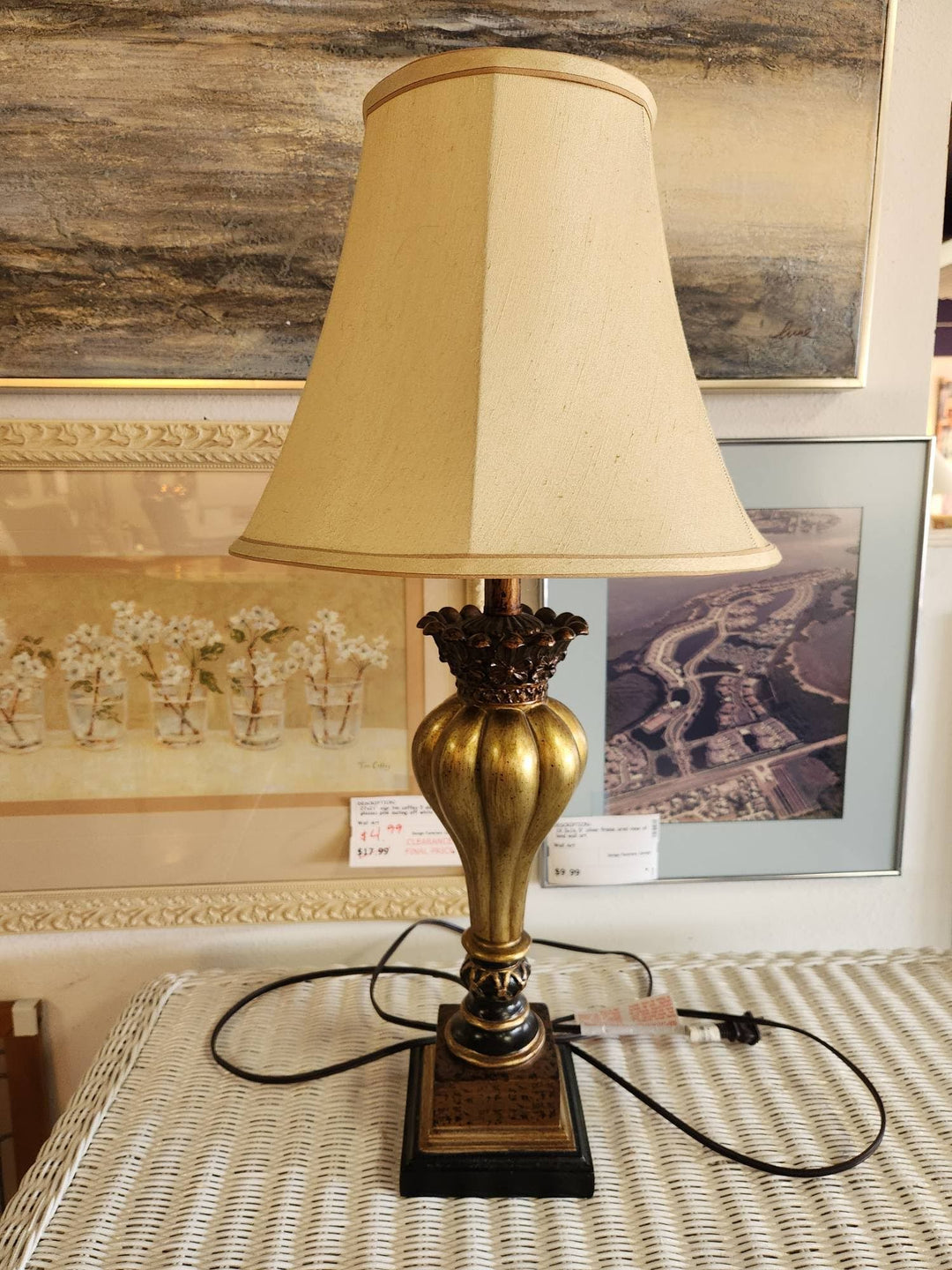 Table Lamp 30" tall